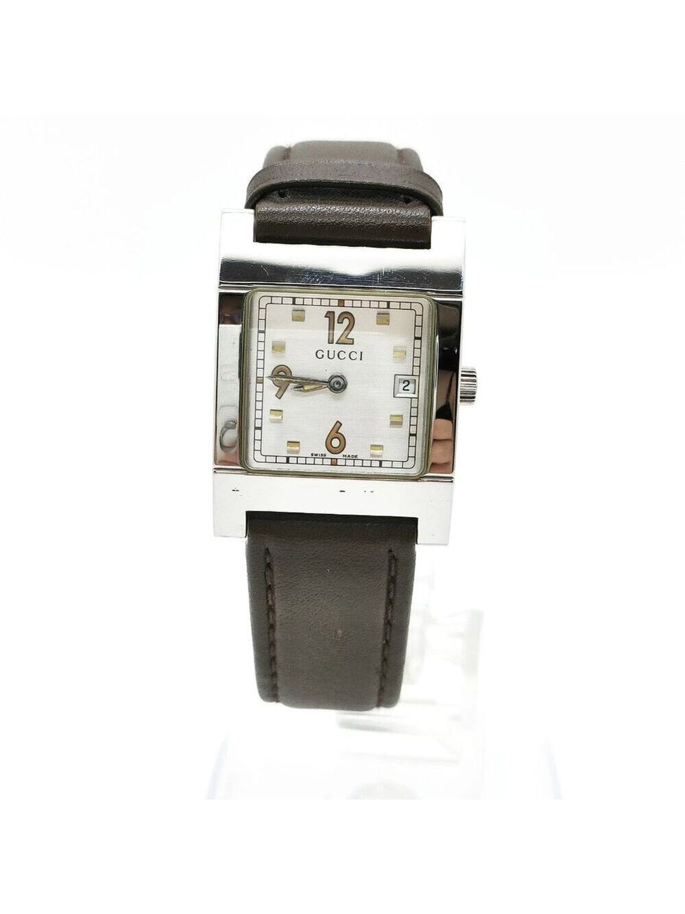 Gucci Watch 7700L 23mm Women's Whites X Browns 162-070225